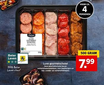 Aanbiedingen Luxe gourmetschotel - Delicieux - Geldig van 05/11/2017 tot 31/12/2017 bij Lidl