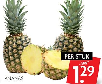 Aanbiedingen Ananas - Huismerk - Deka Markt - Geldig van 05/11/2017 tot 11/11/2017 bij Deka Markt