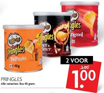 Aanbiedingen Pringles - Pringles - Geldig van 05/11/2017 tot 11/11/2017 bij Deka Markt