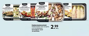Aanbiedingen Paddenstoelenschotel paddenstoelen met courgette - Delicieux - Geldig van 05/11/2017 tot 31/12/2017 bij Lidl