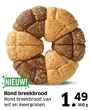 Aanbiedingen Rond breekbrood - Huismerk - Lidl - Geldig van 05/11/2017 tot 31/12/2017 bij Lidl