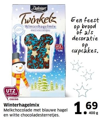 Aanbiedingen Winterhagelmix - Delicieux - Geldig van 05/11/2017 tot 31/12/2017 bij Lidl