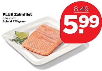 Aanbiedingen Plus zalmfilet - Huismerk - Plus - Geldig van 04/11/2017 tot 11/11/2017 bij Plus