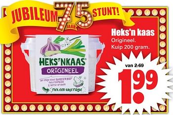 Aanbiedingen Heks`n kaas origineel - Heks'n Kaas - Geldig van 05/11/2017 tot 11/11/2017 bij Lekker Doen