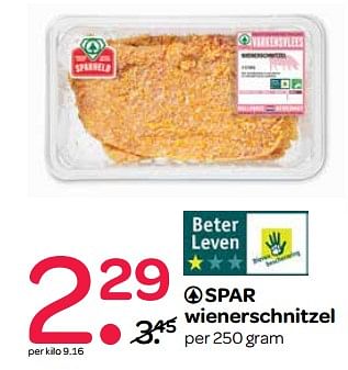 Aanbiedingen Spar wienerschnitzel - Spar - Geldig van 02/11/2017 tot 15/11/2017 bij Spar