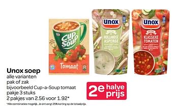 Aanbiedingen Unox soep - Unox - Geldig van 02/11/2017 tot 15/11/2017 bij Spar