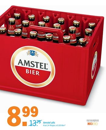 Aanbiedingen Amstel pils - Amstel - Geldig van 06/11/2017 tot 12/11/2017 bij Albert Heijn