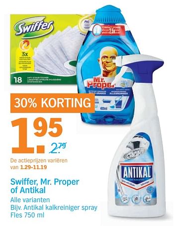 Aanbiedingen Antikal kalkreiniger spray - Antikal - Geldig van 06/11/2017 tot 12/11/2017 bij Albert Heijn
