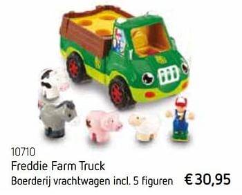 Aanbiedingen Freddie farm truck - Huismerk - Jovi Toys - Geldig van 03/11/2017 tot 31/12/2017 bij Jovi Toys