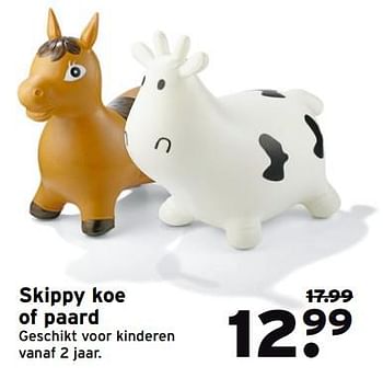 Aanbiedingen Skippy koe of paard - Skippy - Geldig van 06/11/2017 tot 19/11/2017 bij Gamma