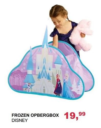 Aanbiedingen Frozen opbergbox disney - Disney - Geldig van 05/11/2017 tot 02/12/2017 bij Baby & Tiener Megastore