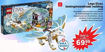 Aanbiedingen Lego elves koninginnendraak redding - Lego - Geldig van 05/11/2017 tot 31/12/2017 bij Trekpleister