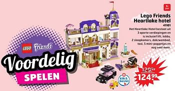 Aanbiedingen Lego friends heartlake hotel - Lego - Geldig van 05/11/2017 tot 31/12/2017 bij Trekpleister