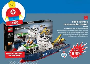 Aanbiedingen Lego technic oceaanonderzoeker - Lego - Geldig van 05/11/2017 tot 31/12/2017 bij Trekpleister