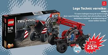 Aanbiedingen Lego technic verreiker - Lego - Geldig van 05/11/2017 tot 31/12/2017 bij Trekpleister