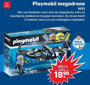 Aanbiedingen Playmobil megadrone - Playmobil - Geldig van 05/11/2017 tot 31/12/2017 bij Trekpleister