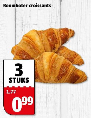 Aanbiedingen Roomboter croissants - Huismerk Poiesz - Geldig van 06/11/2017 tot 12/11/2017 bij Poiesz