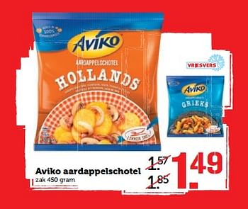 Aanbiedingen Aviko aardappelschotel - Aviko - Geldig van 06/11/2017 tot 12/11/2017 bij Coop
