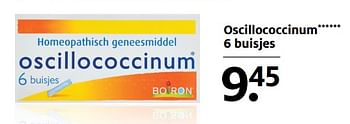 Aanbiedingen Oscillococcinum 6 buisjes - Oscillococcinum - Geldig van 06/11/2017 tot 19/11/2017 bij Etos