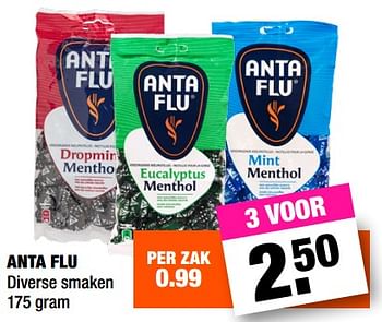 Aanbiedingen Anta flu - Anta Flu - Geldig van 06/11/2017 tot 19/11/2017 bij Big Bazar