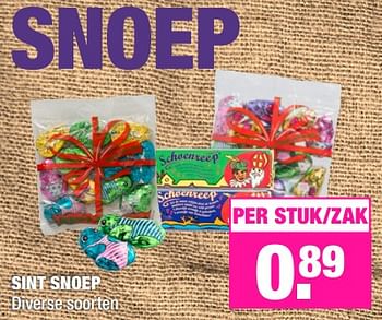 Aanbiedingen Sint snoep - Huismerk - Big Bazar - Geldig van 06/11/2017 tot 19/11/2017 bij Big Bazar