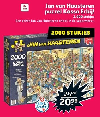Aanbiedingen Jan van haasteren puzzel kassa erbij - Jumbo - Geldig van 05/11/2017 tot 31/12/2017 bij Trekpleister