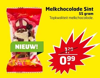 Aanbiedingen Melkchocolade sint - Huismerk - Trekpleister - Geldig van 07/11/2017 tot 12/11/2017 bij Trekpleister