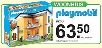 Aanbiedingen Playmobil woonhuis - Playmobil - Geldig van 06/11/2017 tot 26/11/2017 bij Van Cranenbroek