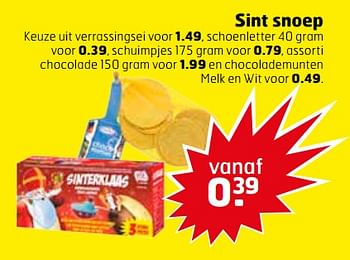 Aanbiedingen Sint snoep - Huismerk - Trekpleister - Geldig van 07/11/2017 tot 12/11/2017 bij Trekpleister