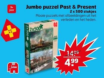 Aanbiedingen Jumbo puzzel past + present - Jumbo - Geldig van 07/11/2017 tot 12/11/2017 bij Trekpleister