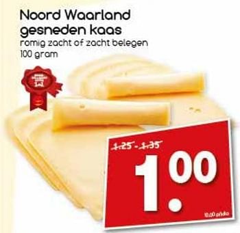 Aanbiedingen Noord waarland gesneden kaas - Noord Waarland - Geldig van 06/11/2017 tot 11/11/2017 bij Agrimarkt