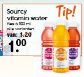Aanbiedingen Sourcy vitamin water - Sourcy - Geldig van 06/11/2017 tot 11/11/2017 bij Agrimarkt