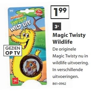 Aanbiedingen Magic twisty wildlife - Huismerk - Top1Toys - Geldig van 23/10/2017 tot 05/12/2017 bij Top1Toys