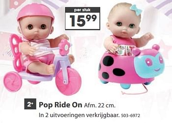 Aanbiedingen Pop ride on - Huismerk - Top1Toys - Geldig van 23/10/2017 tot 05/12/2017 bij Top1Toys