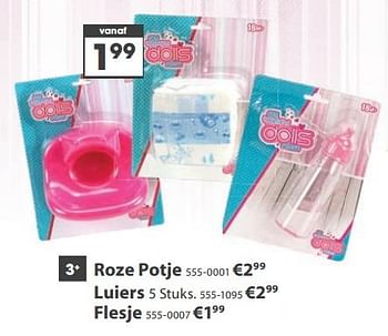 Aanbiedingen Roze potje - Huismerk - Top1Toys - Geldig van 23/10/2017 tot 05/12/2017 bij Top1Toys