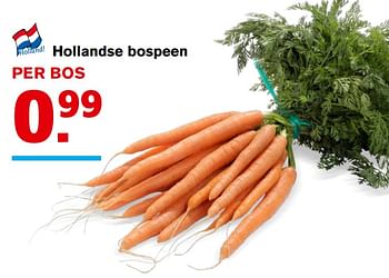 Aanbiedingen Hollandse bospeen - Huismerk - Hoogvliet - Geldig van 08/11/2017 tot 14/11/2017 bij Hoogvliet