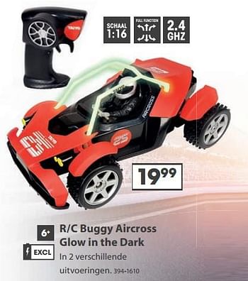 Aanbiedingen R-c buggy aircross glow in the dark - Nikko - Geldig van 23/10/2017 tot 05/12/2017 bij Top1Toys