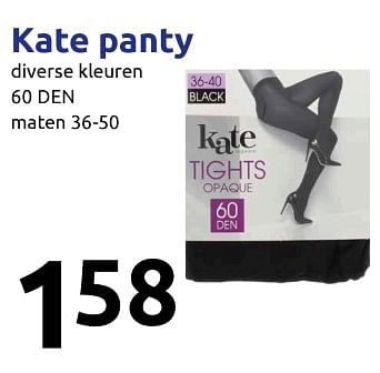 Aanbiedingen Kate panty - Huismerk - Action - Geldig van 08/11/2017 tot 14/11/2017 bij Action