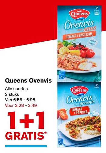 Aanbiedingen Queens ovenvis - Queens - Geldig van 08/11/2017 tot 14/11/2017 bij Hoogvliet