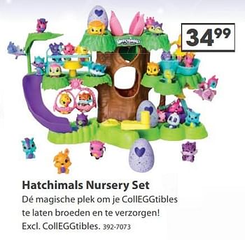 Aanbiedingen Hatchimals nursery set - Hatchimals - Geldig van 23/10/2017 tot 05/12/2017 bij Top1Toys