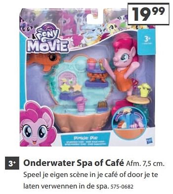 Aanbiedingen Onderwater spa of café - My Little Pony - Geldig van 23/10/2017 tot 05/12/2017 bij Top1Toys