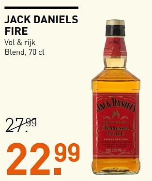 Aanbiedingen Jack daniels fire vol + rijk blend - Jack Daniel's - Geldig van 06/11/2017 tot 19/11/2017 bij Gall & Gall