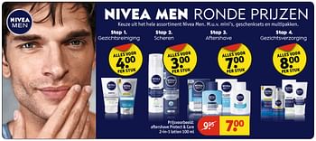 Aanbiedingen Nivea men ronde prijzen aftershave protect + care 2-in-1 lotion - Nivea - Geldig van 07/11/2017 tot 19/11/2017 bij Kruidvat