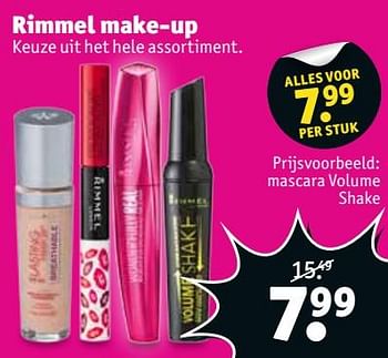 Aanbiedingen Rimmel make-up - Rimmel - Geldig van 07/11/2017 tot 19/11/2017 bij Kruidvat