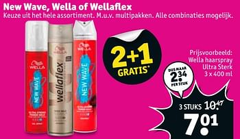 Aanbiedingen Wella haarspray ultra sterk - Wella - Geldig van 07/11/2017 tot 19/11/2017 bij Kruidvat