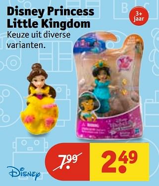 Aanbiedingen Disney princess little kingdom - Disney - Geldig van 07/11/2017 tot 19/11/2017 bij Kruidvat