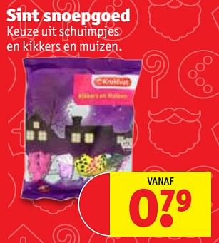 Aanbiedingen Sint snoepgoed - Huismerk - Kruidvat - Geldig van 07/11/2017 tot 19/11/2017 bij Kruidvat
