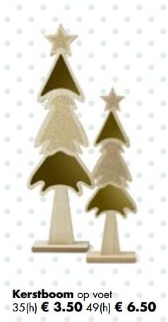 Aanbiedingen Kerstboom op voet - Huismerk - Multi Bazar - Geldig van 06/11/2017 tot 25/12/2017 bij Multi Bazar