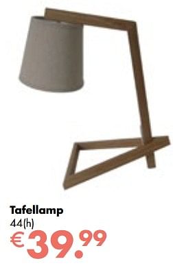 Aanbiedingen Tafellamp - Huismerk - Multi Bazar - Geldig van 06/11/2017 tot 25/12/2017 bij Multi Bazar