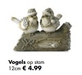 Aanbiedingen Vogels op stam - Huismerk - Multi Bazar - Geldig van 06/11/2017 tot 25/12/2017 bij Multi Bazar